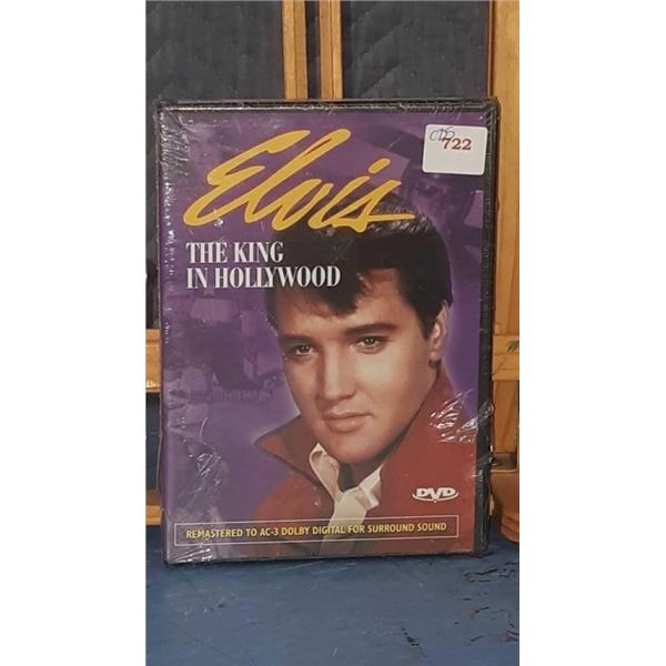 New Elvis the king in Hollywood DVD (722)