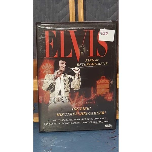 New Elvis king of entertainment DVD