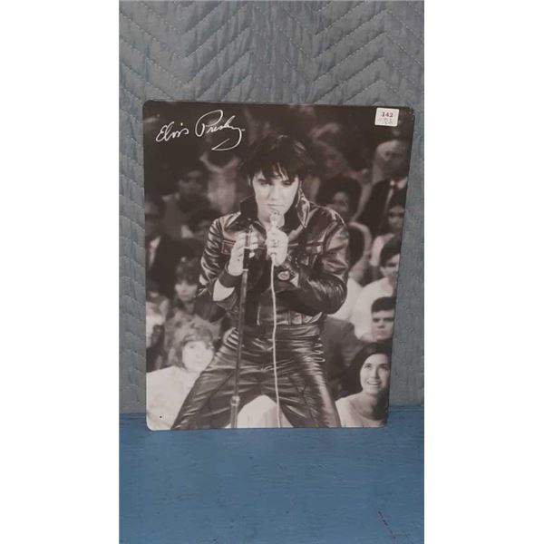 New Elvis Presley metal sign 11.75 in by 15.75 in