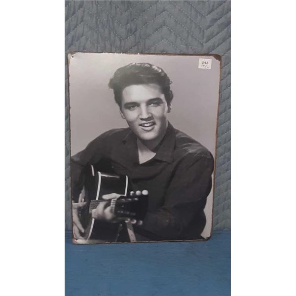 New Elvis Presley metal sign 11.75 in by 15.75 in