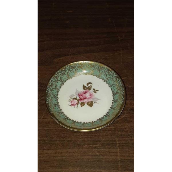 Small vintage Ainsley dish 4.25 in 5.75 in