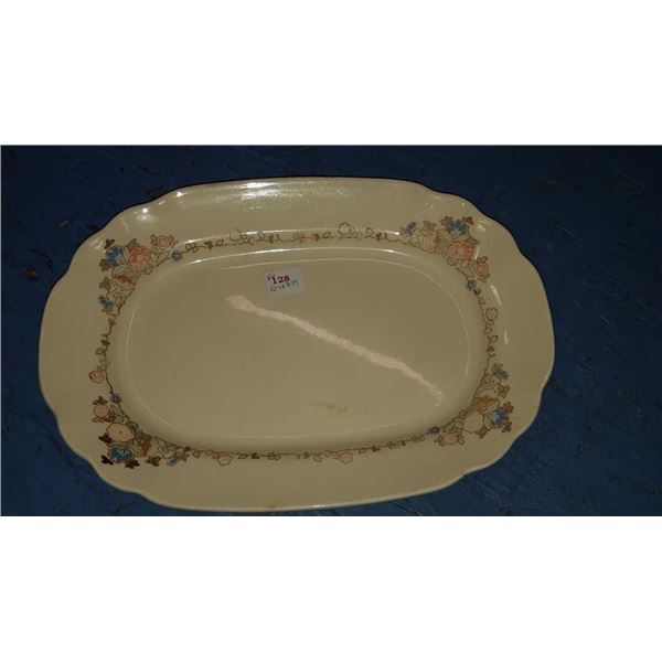Antique Wedgwood Maxine platter made in England 12.5 in by 8.75 in
