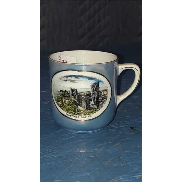 Antique Bavarian Hastings Castle small coffee cup