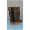 Image 2 : Pair of men's rubber boots size 7