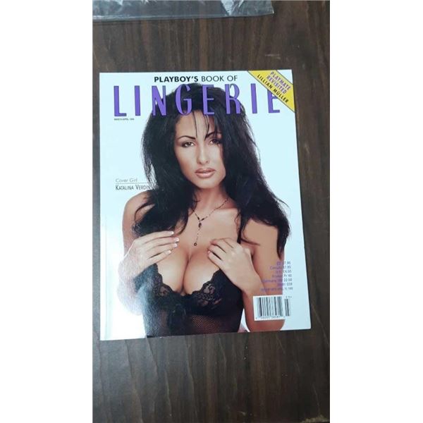 Playboy's book of lingerie April 1999