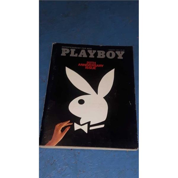 Playboy 20th anniversary issue January 1974