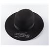 Image 1 : The Undertaker Signed Wide Brim Open Crown Hat (JSA COA & Undertaker Hologram)