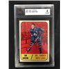Image 1 : 1967-68 TOPPS #16 TIM HORTON (KSA 4)
