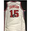 Image 3 : MAGIC JOHNSON SIGNED TEAM USA PRO STYLE JERSEY (BECKETT WITNESSED)
