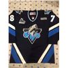 Image 2 : Sidney Crosby Signed Autograph Rimouski Oceanic Jersey (Frameworth COA)