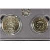 Image 2 : 1991 MT. RUSHMORE ANNIVERSARY 2 COIN UNC SET