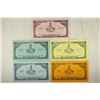 Image 1 : 5 PIECES OF 1979 60TH ANNIVERSARY 25 CENTS