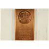Image 1 : 2010 HALF POUND COPPER .999 FINE BAR