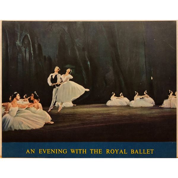 An Evening with the Royal Ballet 1963 original vintage lobby card