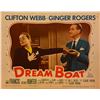 Image 1 : Dreamboat 1952 original vintage lobby card