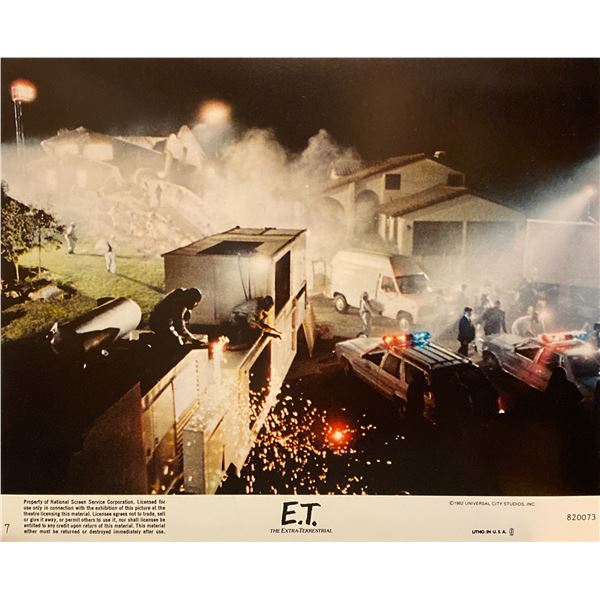 E.T. the Extra-Terrestrial 1982 original vintage lobby card