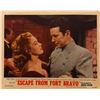 Image 1 : Escape from Fort Bravo 1953 original vintage lobby card