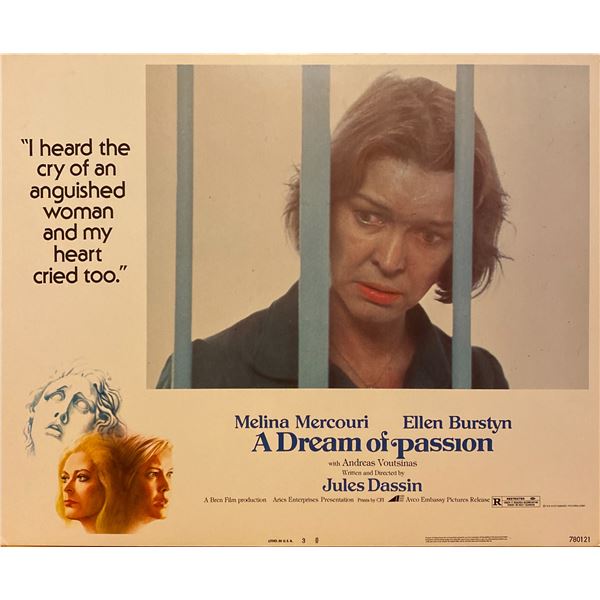 A Dream of Passion 1978 original vintage lobby card