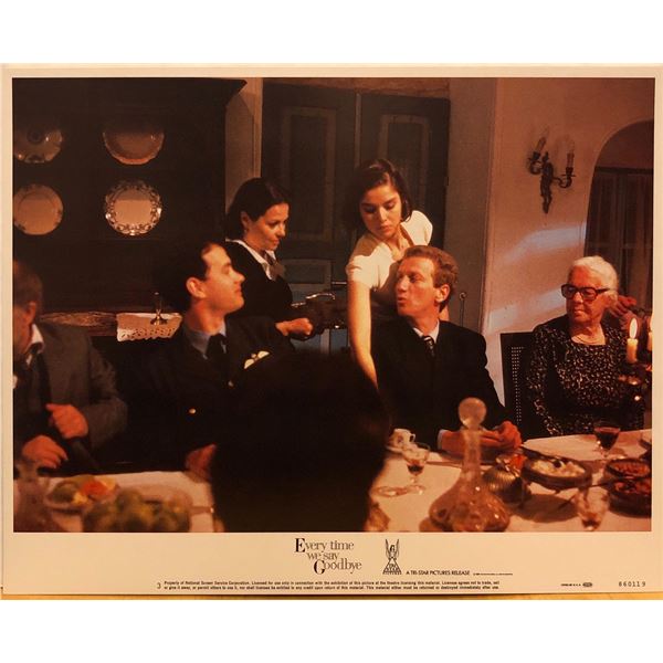 Every Time We Say Goodbye 1986 original vintage lobby card