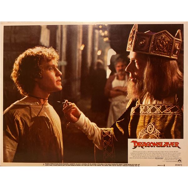 Dragonslayer 1981 original vintage lobby card