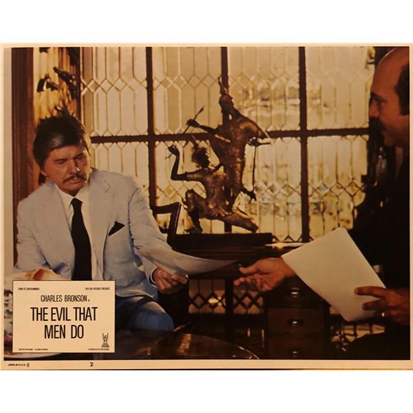 The Evil That Men Do 1984 original vintage lobby card