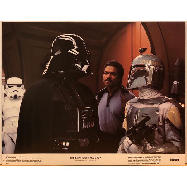 Star Wars: The Empire Strikes Back 1980 original vintage lobby card