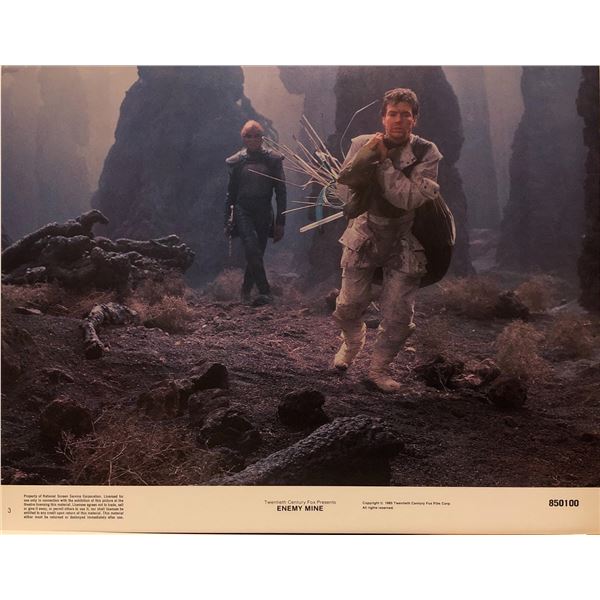 Enemy Mine 1985 original vintage lobby card