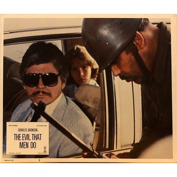The Evil That Men Do 1984 original vintage lobby card