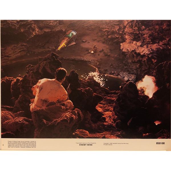 Enemy Mine 1985 original vintage lobby card