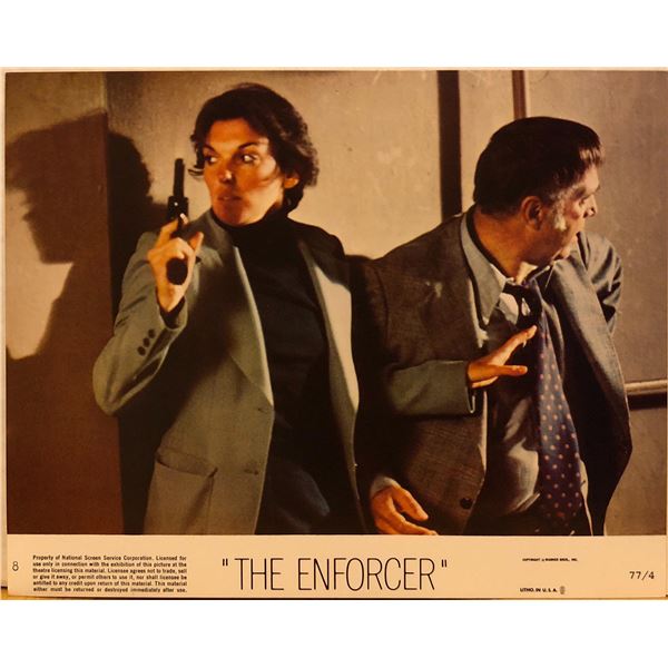 The Enforcer 1951 original vintage lobby card