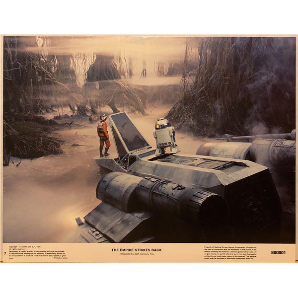 Star Wars: The Empire Strikes Back 1980 original vintage lobby card