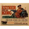 Image 1 : Esther and the King 1960 original vintage lobby card