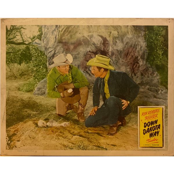 Down Dakota Way 1949 original vintage lobby card