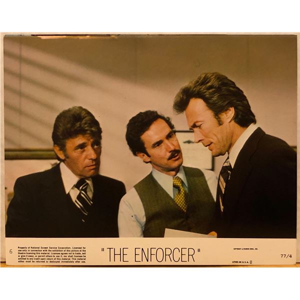 The Enforcer 1951 original vintage lobby card