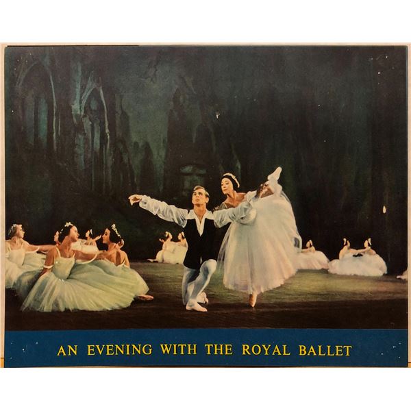 An Evening with the Royal Ballet 1963 original vintage lobby card