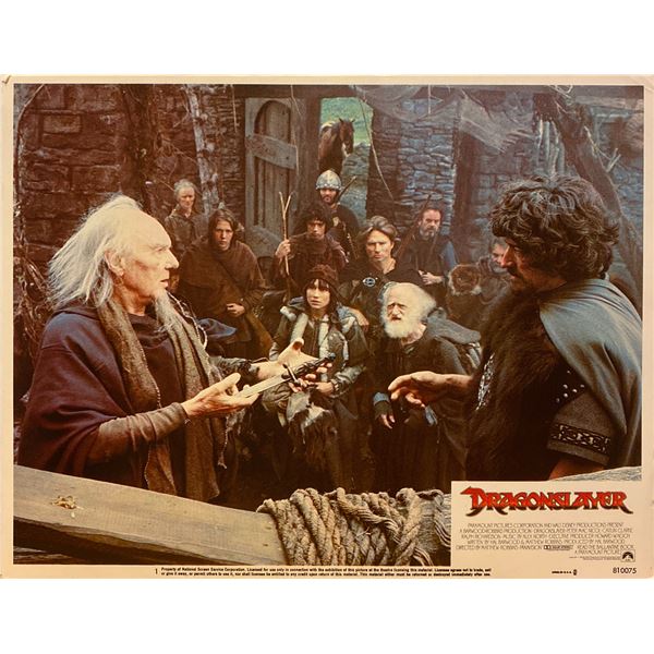 Dragonslayer 1981 original vintage lobby card