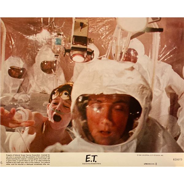 E.T. the Extra-Terrestrial 1982 original vintage lobby card