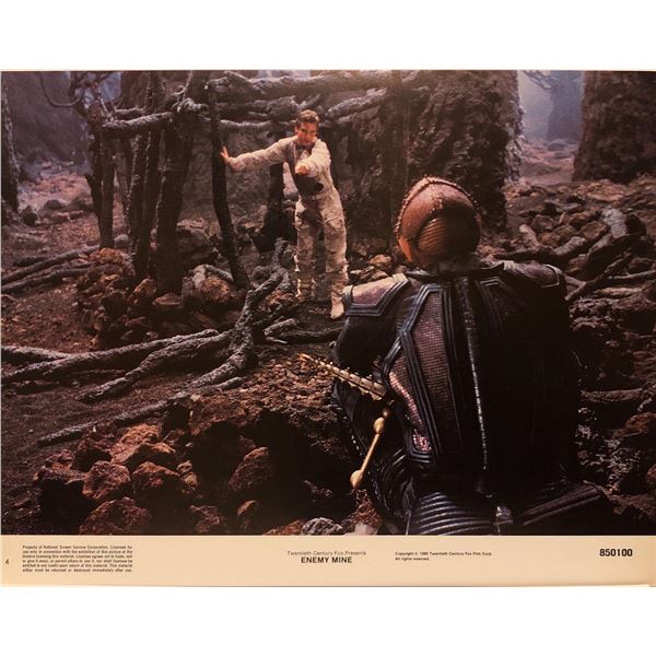 Enemy Mine 1985 original vintage lobby card