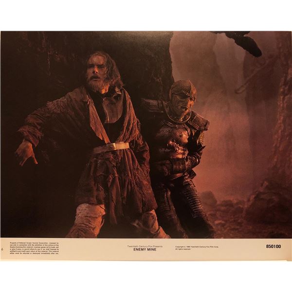 Enemy Mine 1985 original vintage lobby card