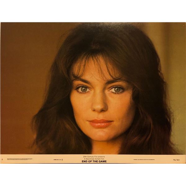 End of the Game 1976 original vintage lobby card