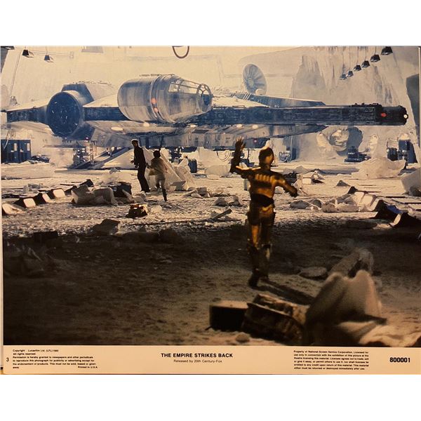 Star Wars: The Empire Strikes Back 1980 original vintage lobby card