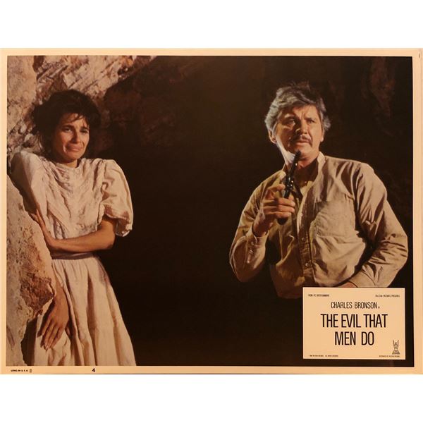 The Evil That Men Do 1984 original vintage lobby card