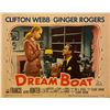 Image 1 : Dreamboat 1952 original vintage lobby card