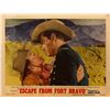 Image 1 : Escape from Fort Bravo 1953 original vintage lobby card