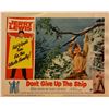 Image 1 : Don't Give Up the Ship 1963 original vintage lobby card