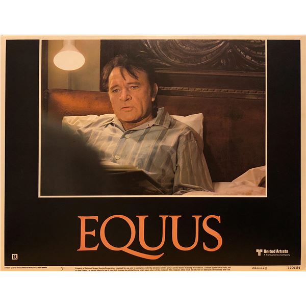 Equus 1977 original vintage lobby card