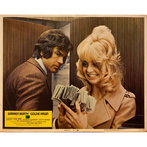 Dollars 1971 original vintage lobby card