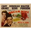 Image 1 : Dream Wife 1953 original vintage lobby card