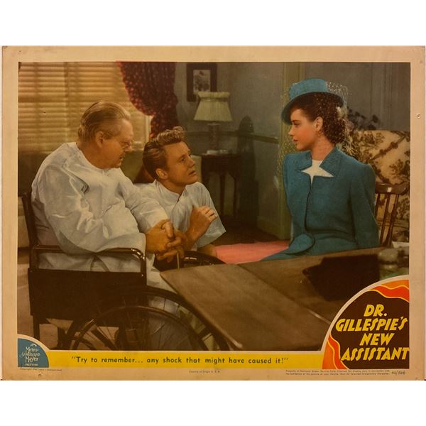 Dr. Gillespie's New Assistant 1942 original vintage lobby card
