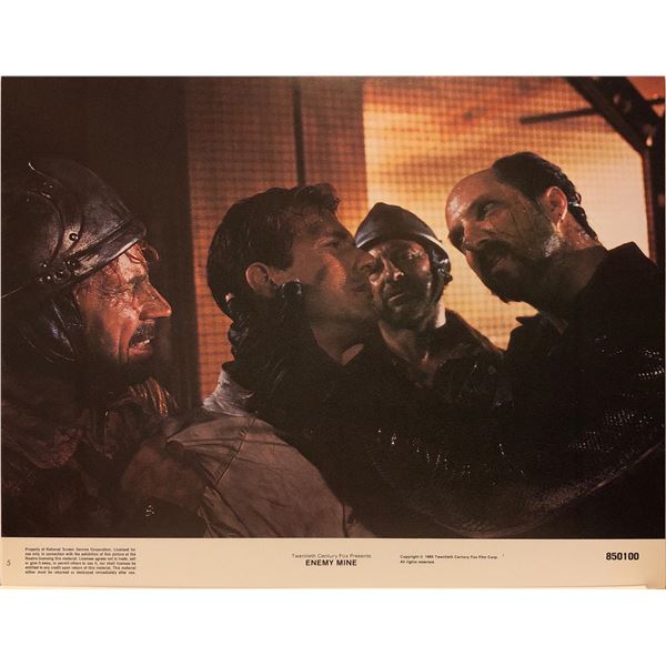 Enemy Mine 1985 original vintage lobby card